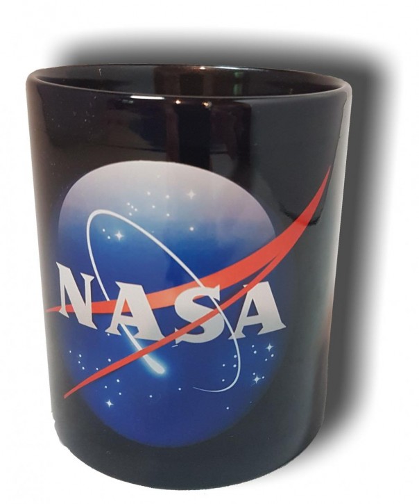 Keramik- Becher mit 3D-NASA-Logo