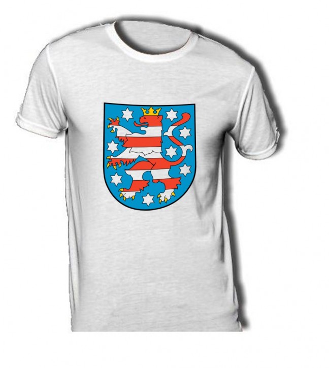 T-Shirt mit Wappen von Thüringen