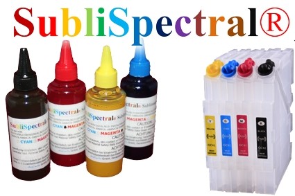 400ml Sublimationstinte SubliSpectral Startset GC41 Ricoh SG2100 SG3110 SG7100