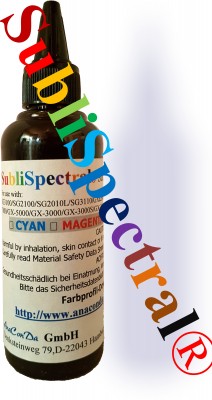 4x100ml SubliSpectral Premium Dye Sublimationstinte für Ricoh® Epson® Brother®